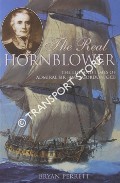 Book cover of The Real Hornblower - The Life and Times of Admiral Sir James Gordon GCB by PERRETT, Bryan